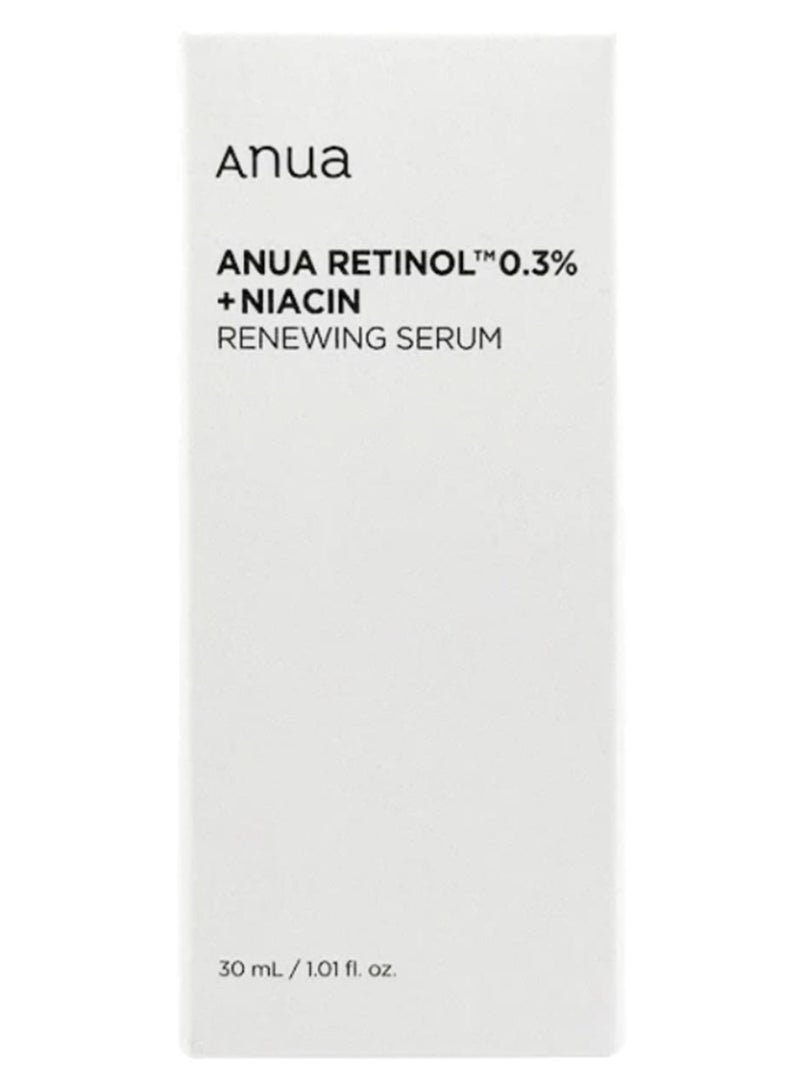 Anua Retinol 0.3% + Niacin Renewing Serum 30ml