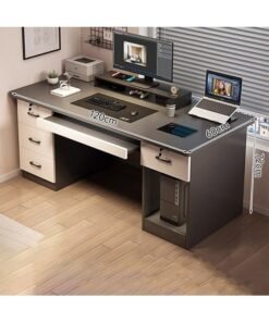 NKX Computer and Multifunction Table Home Office Workstation 120 CM with 3 Drawers