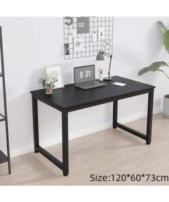 Alternative view of SKY-TOUCH Computer Desk 120 * 60cm, Computer Laptop Table Desk Office Desk Study Writing Desk Easy Assembly, Computer Desk Modern Simple Style for Home Office
