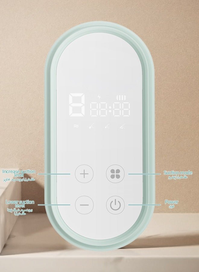 ALLTOMOM Rechargeable Electric Double Breast Pump with 4 Modes 9 Levels Quiet BPA Free 180ml * 2 Bottles and Smart LED Display - Image 4