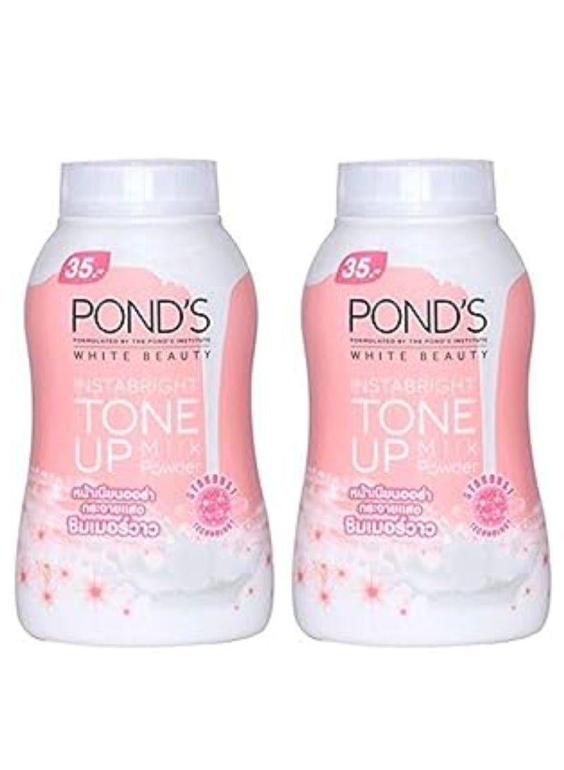 Pond's White Beauty Instabright Tone Up Milk Powder 40g 2 pcs