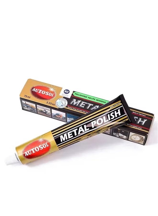 e2 50g Autosol Metal Polish for Chrome Copper Brass and more