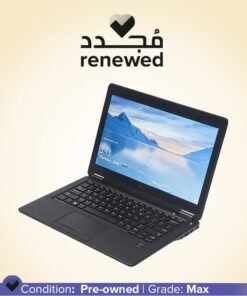 DELL Renewed - Latitude E7270 Laptop With 12.5-Inch Display,Intel Core i7 Processor/6th GEN/8GB RAM/256GB SSD/520 Integrated HD Graphics Black