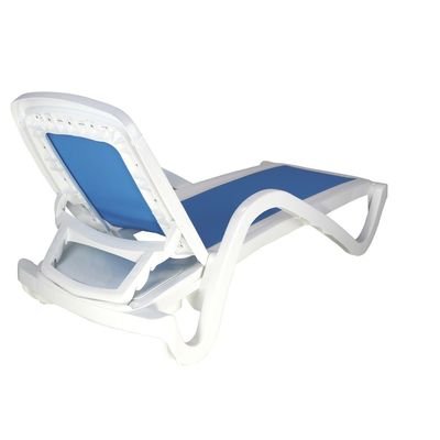 Tramontina Cancún Blue Polypropylene Sunlounger-Blue - Image 4