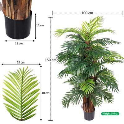Artificial Areca Palm Tree About 1.5 Meter High - Image 4
