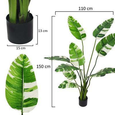 Artificial Banana Tree Abount 1.5 Meters High - Image 4