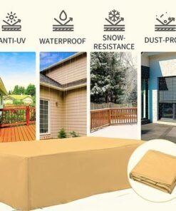 Outdoor Protection Cover for Vienna Sofa Set - 5 Seater - L300 x W170 x H75cm - Beige