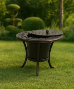 Alternative view of Schondor-Ice Table -Toronto Style-φ 59×52CM-Aluminum-1Year