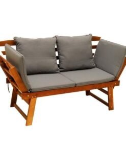 Solid Acacia Wood Chair Outdoor - Image 5