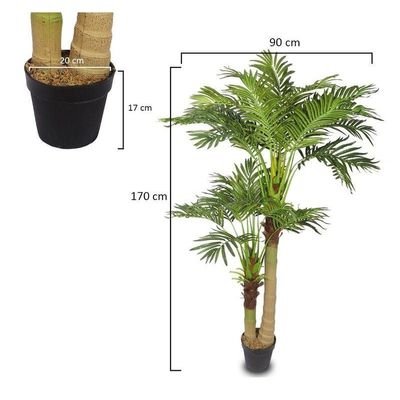 2 Rod Artificial Palm Tree - Image 4