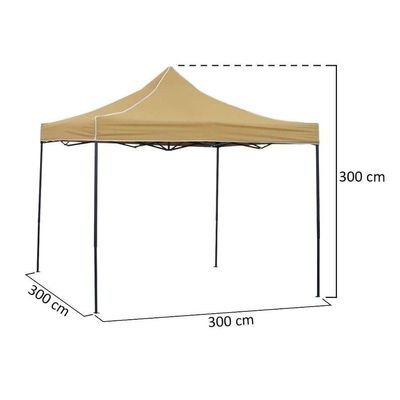 Outdoor Waterproof Portable Canopy Tent Gazebo with 2 side covers - Image 3