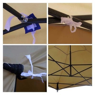 Outdoor Waterproof Portable Canopy Tent Gazebo with 2 side covers - Image 5