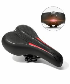GROIC Comfortable Bike Saddle Mountain Bicycle Seat, Waterproof Breathable Slim Side Profession Road Bike Seat Outdoor Cycling Cushion Pad Soft Memory Foam Cushion
