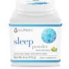 Youtheory Sleep Nighttime Powder - Sleep Support Supplement for Calm & Relaxation* - Contains Melatonin, Magnesium, L-Theanine & L-Glycine - Dairy, Soy & Gluten Free - 6 oz