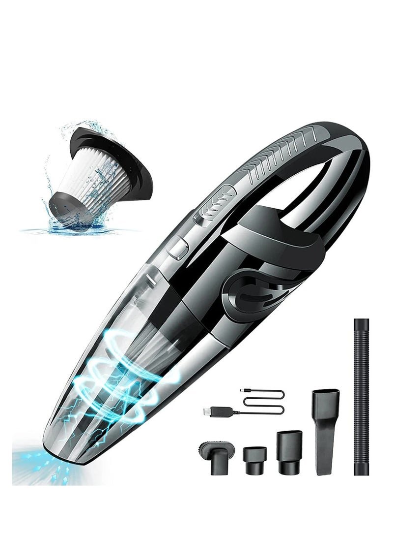Handheld Vacuum Cordless High Power 120W 3200pa Vacuum Dust Busters Cordless Rechargeable Portable for Pet Pair/Sofa/Car/Office