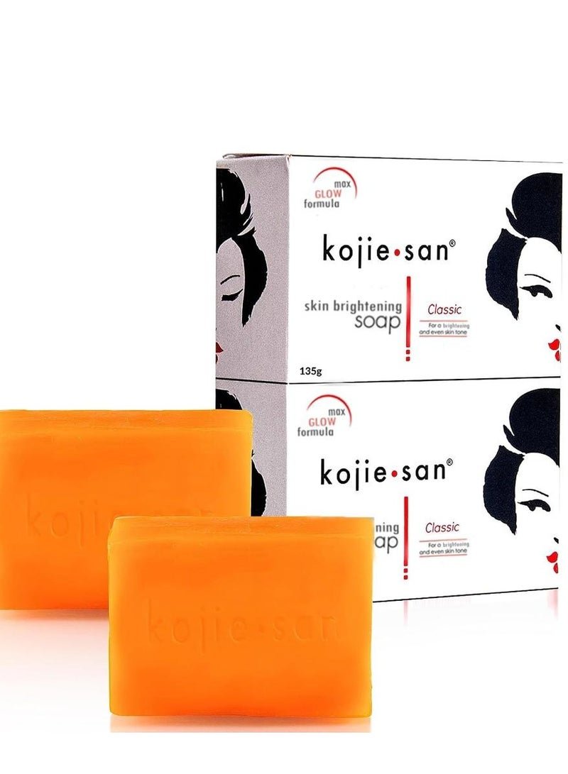 kojie.san Skin Lightening Soap Pack (2x135g)