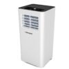 Bompani Portable Ac 9000 Btu With Auto Swing, Led Display, And Remote Control - White. Includes Window Connector Kit Bo900 1-Year Manufacturer Warranty And 5-Year Compressor Warranty 220 W BO900 White