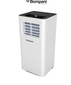 Bompani Portable Ac 9000 Btu With Auto Swing, Led Display, And Remote Control - White. Includes Window Connector Kit Bo900 1-Year Manufacturer Warranty And 5-Year Compressor Warranty 220 W BO900 White