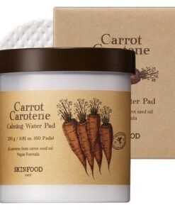 SKIN FOOD since 1957 Carrot Carotene Calming Water Pad 60 Count (8.81 oz)