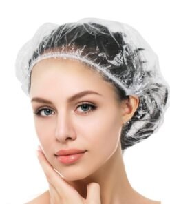 {save} SAVE 50PCS Disposable Shower Caps | Free Size | Hotel Travel Essentials Accessories | Deep Conditioning Hair Care | Cleaing Supplies (Free Size, 50)