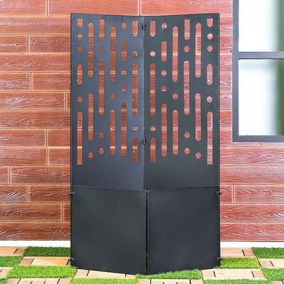Metal Corner Rack With Planter72.5X46X124Cm