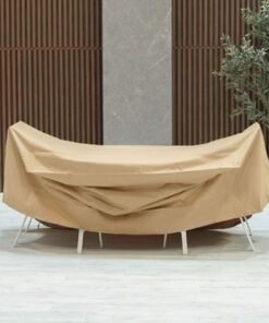 Alternative view of Dining Cover-Beige-160x160x85 cm
