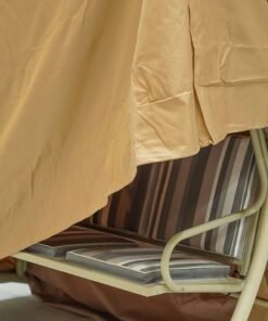 2-Seater Swing Cover-Beige-235x117.5x178.5 cm