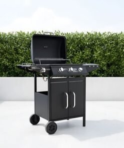 Alternative view of 4 Burner Gas BBQ-Black-DhQb-112