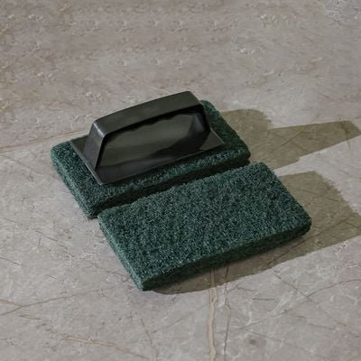Green Scrubbing Pad Set + Holder - Image 2