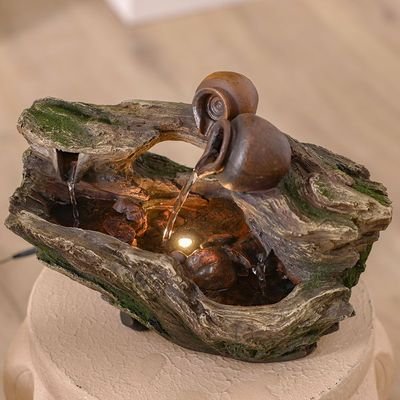 Verona Fountain-Brown-37x17x25 CM - Image 5