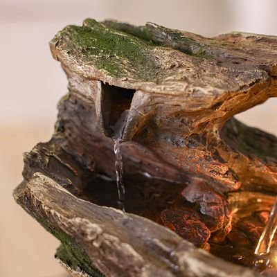 Verona Fountain-Brown-37x17x25 CM