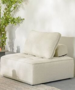Delight 1-Seater Modular Sofa-Beige - Image 3