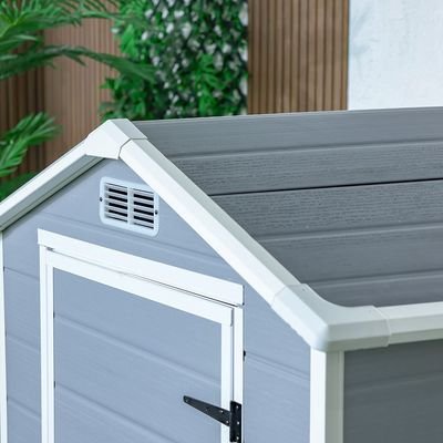Ultra Strong Garden Storage Shed 133.5X103X202 Cm - Image 5