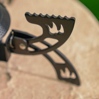 Portable Outdoor Gas Stove-Black-21.5x21.5x8 cm - Image 4