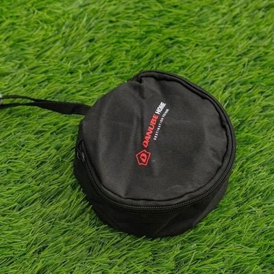 Portable Outdoor Gas Stove-Black-21.5x21.5x8 cm