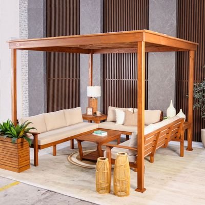 Inaya Sofa cum Gazebo-2.9x2.9x2.3 M-AIDH60101 - Image 5