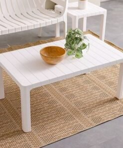 Oscar Coffee Table-Beige-95x55x40 cm-With 1-Year Warranty