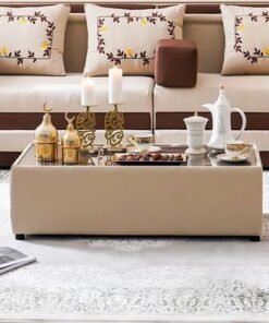 Majlis Coffee Table - Brown - Image 3