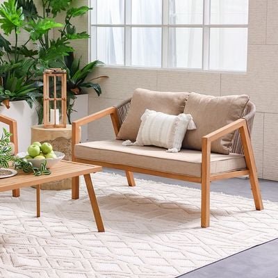 Snowe 7-Seater Sofa Set with Coffee Table-Beige-With 1-Year Warranty - Image 4