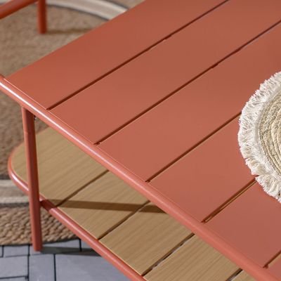 Shinola Coffee Table-Red - Image 4