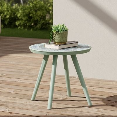 Sansa Round Coffee Table-Printed - Image 2