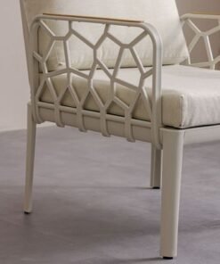 Ruby Plastic Chair-Beige-With 1-Year Warranty - Image 4