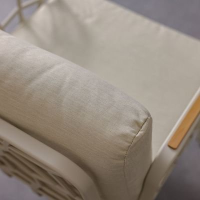 Ruby Plastic Chair-Beige-With 1-Year Warranty - Image 5