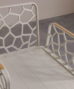 Ruby Plastic Chair-Beige-With 1-Year Warranty