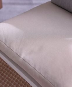 Alba 5-Seater Sofa Set with Coffee Table-Grey/White/Natural Wood-With 1-Year Warranty