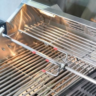 Deluxe BBQ Kitchen - Silver - With 1-Year Warranty - By Ziantti