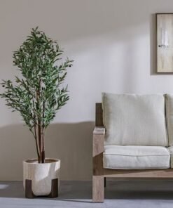 Artificial Olive Tree-Natural Wood Trunk-150 cm