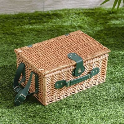 Picnic Basket Set-2 Pieces-Multi-color - Image 2