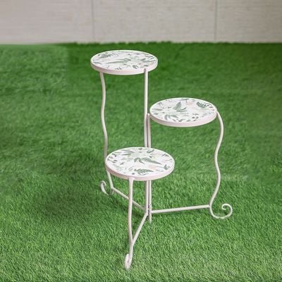 Triple Tiered Floral Planter - Image 2