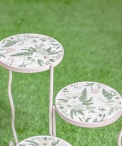 Triple Tiered Floral Planter - Image 5